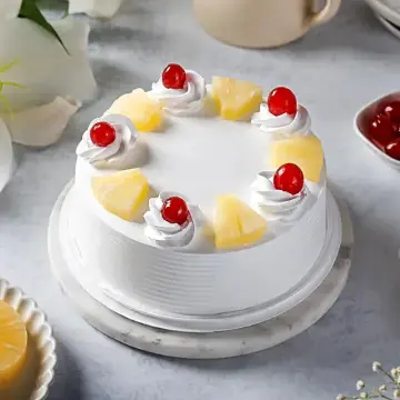 Fresh pineapple cake